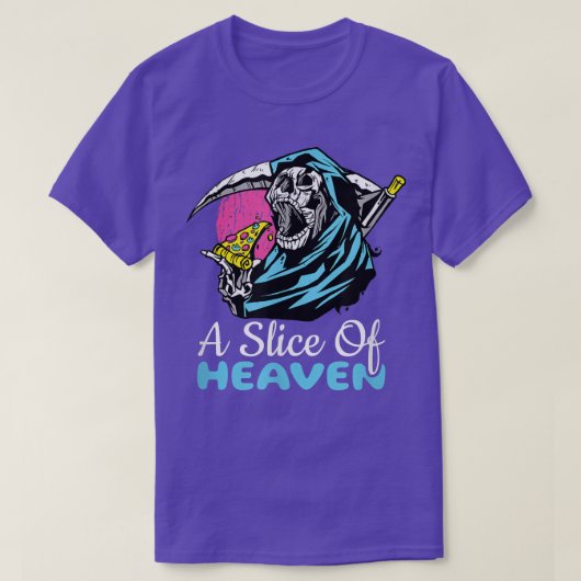 Ein Stück Himmel, Pizza-Sensenmann T-Shirt (Design vorne)