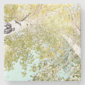 Ein Stück Himmel Steinuntersetzer (Vorderseite)