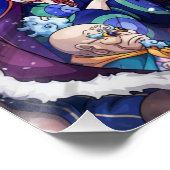 Ein Stück , Law , Luffy und Captain Kid Poster (Ecke)