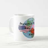 Ein Stück meiner Herz-IS-IS China Kaffeetasse (Vorderseite Links)