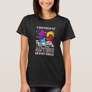 Ein Stück meines Herzens hat Autismus meinem Onkel T-Shirt