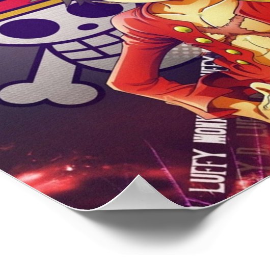 Ein Stück Mugiwara Poster (Ecke)