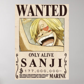 Ein Stück Sanji 2. gewollt Poster