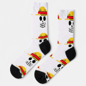 Ein Stück Socken (Linkes Detail)