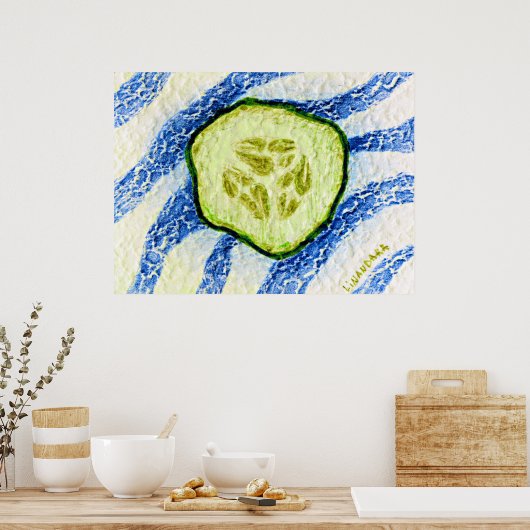 Ein Stück Sommer Poster (Küche)