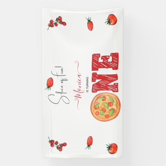 Ein Stück Spaß, erster Geburtstag Banner (Vertikal)