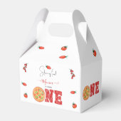 Ein Stück Spaß, erster Geburtstag Geschenkschachtel (Rückseite)