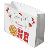 Ein Stück Spaß, erster Geburtstag Große Geschenktüte (Rückseite Schrägansicht)