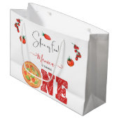 Ein Stück Spaß, erster Geburtstag Große Geschenktüte (Vorderseite Schrägansicht)