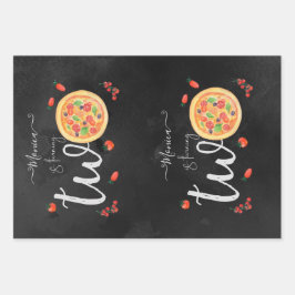 Ein Stück Spaß, zweiter Geburtstag Geschenkpapier Set