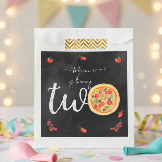 Ein Stück Spaß, zweiter Geburtstag Geschenktütchen