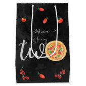 Ein Stück Spaß, zweiter Geburtstag Mittlere Geschenktüte (Rückseite)