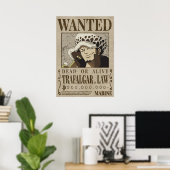 Ein Stück Trafalgar Law gewollt Poster (Heimbüro)