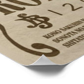 Ein Stück Zoro 2. gewollt Poster (Ecke)