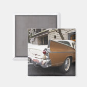 Ein Studebaker Silver Hawk Classic Car geparkt auf Magnet (Vorderseite/Rückseite)