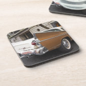 Ein Studebaker Silver Hawk Classic Car geparkt auf Untersetzer (Linke Seite)