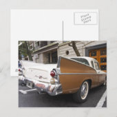 Ein Studebaker Silver Hawk Oldtimer, der auf einer Postkarte (Vorne/Hinten)