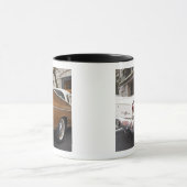 Ein Studebaker Silver Hawk Oldtimer, der auf einer Tasse (Zentrum)