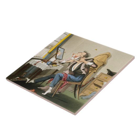 Ein stumpfes Rasiermesser, Kneipe. durch Jagd 1827 Fliese (Seite)