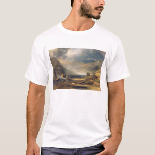 Ein Sturm, der weg auf die Küste von T-Shirt