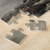 Ein Sturm in Meer (Öl auf Platte) Puzzle (Seite)