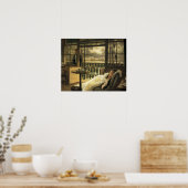 Ein Sturm Poster (Küche)