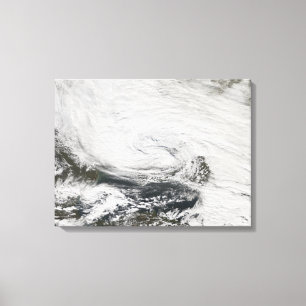 Ein Sturm über dem Schwarzen Meer und dem Meer vo Leinwanddruck