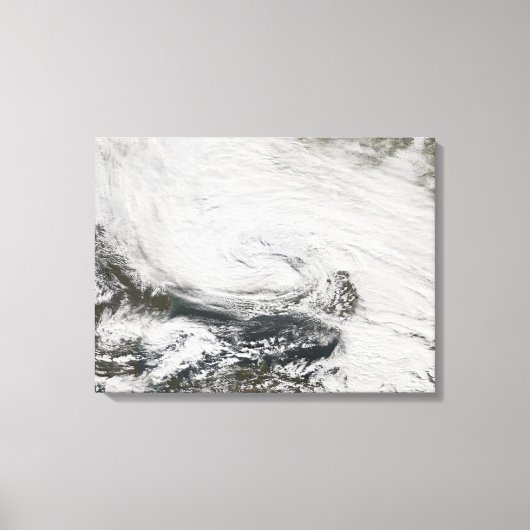 Ein Sturm über dem Schwarzen Meer und dem Meer von Leinwanddruck (Vorderseite)