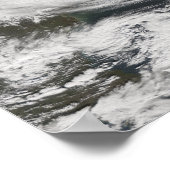 Ein Sturm über dem Schwarzen Meer und dem Meer von Poster (Ecke)