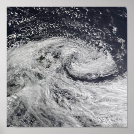 Ein Sturm über Neuseeland Poster (Vorne)