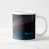 Ein Sturm von Kometen im Eta Corvi-System. Jumbo-Tasse (Rechts)