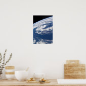 Ein subtropischer Zyklon Poster (Küche)