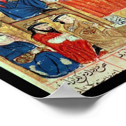 Ein Sultan und sein Gericht Poster (Ecke)