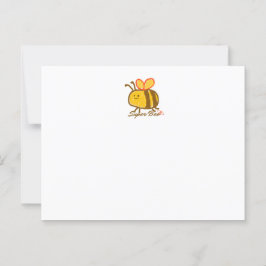 EIN SUPER BIE Postkarte