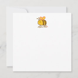 EIN SUPER BIE Postkarte