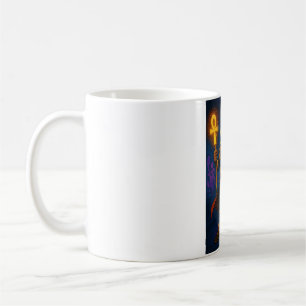 Ein Superheld mit pharaonischen Merkmalen Kaffeetasse