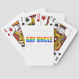 Ein supersexy Gay Uncle Guncle Spielkarten