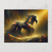 Ein surrealer Zebra Postkarte (Vorderseite)