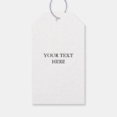 Ein süß Dankeschön für Hochzeit oder Brautparty Ge Geschenkanhänger (Rückseite)