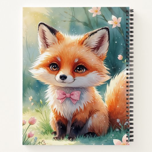 Ein Süße Tier Notizblock (Rückseite)