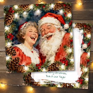 Ein süßer altmodischer Weihnachten   Mr und Mrs Cl