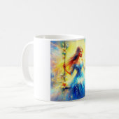 Ein süßer Ausdruck von Liebe in einem Cup Kaffeetasse (Vorderseite Links)