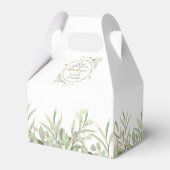 Ein süßer Beginngolden, danke für die Grünen Hochz Geschenkschachtel (Rückseite)