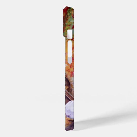 Ein süßer Clown, der Geige spielt Case-Mate iPhone Hülle (Rückseite / Links)