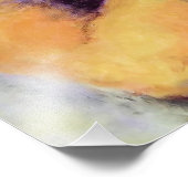 Ein süßer Clown, der Geige spielt Fotodruck (Ecke)