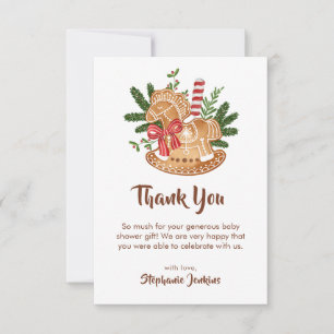 Ein süßer Duschkopf ist auf dem Weg Dankeskarte