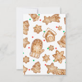 Ein süßer Duschkopf ist auf dem Weg Dankeskarte (Rückseite)