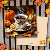 Ein süßer Herbstsegen Feiertagskarte