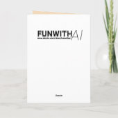 Ein süßer Herbstsegen Karte (Rückseite)