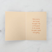 Ein süßer Herbstsegen Karte (Innenseite)